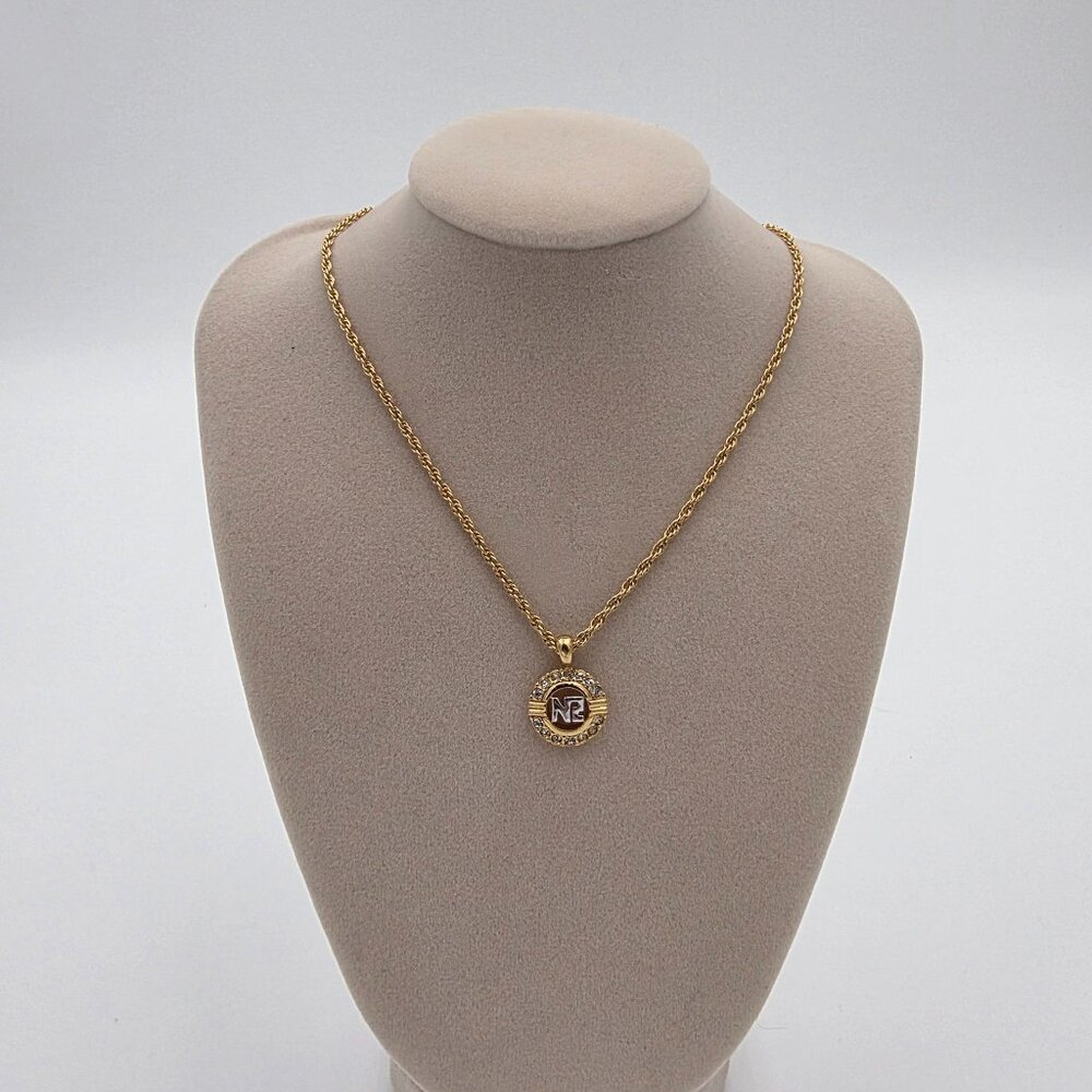 Nina Ricci NR Pendant Necklace